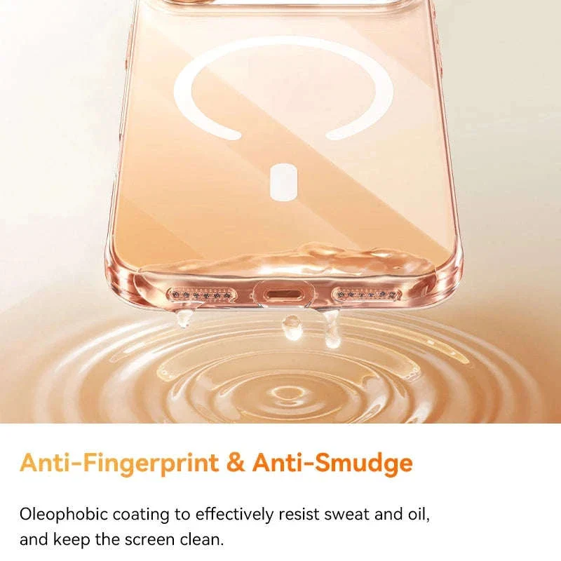 Clear Magnetic iPhone 17 Case with MagSafe Slim Anti-Yellow Cover - Image 3