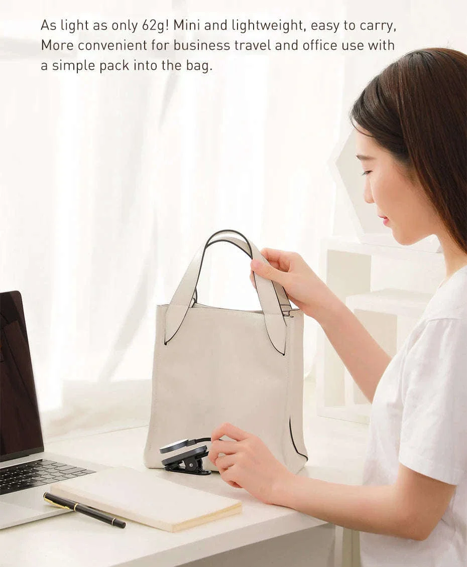 Clip-On LED Desk Lamp with Rechargeable Battery & Touch Dimming - Image 24