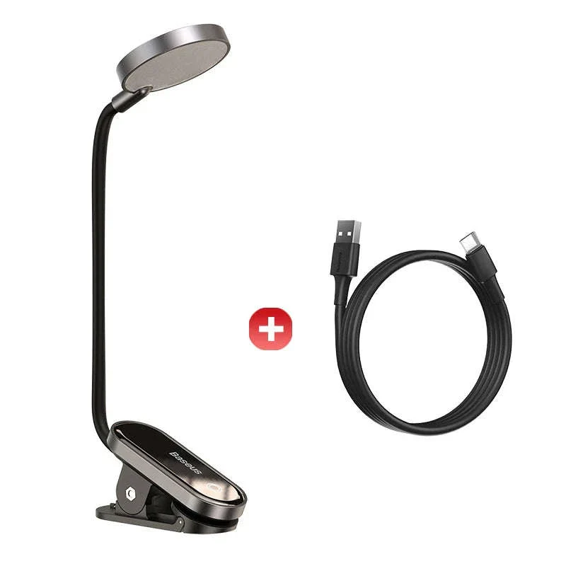 Clip-On LED Desk Lamp with Rechargeable Battery & Touch Dimming - Image 28