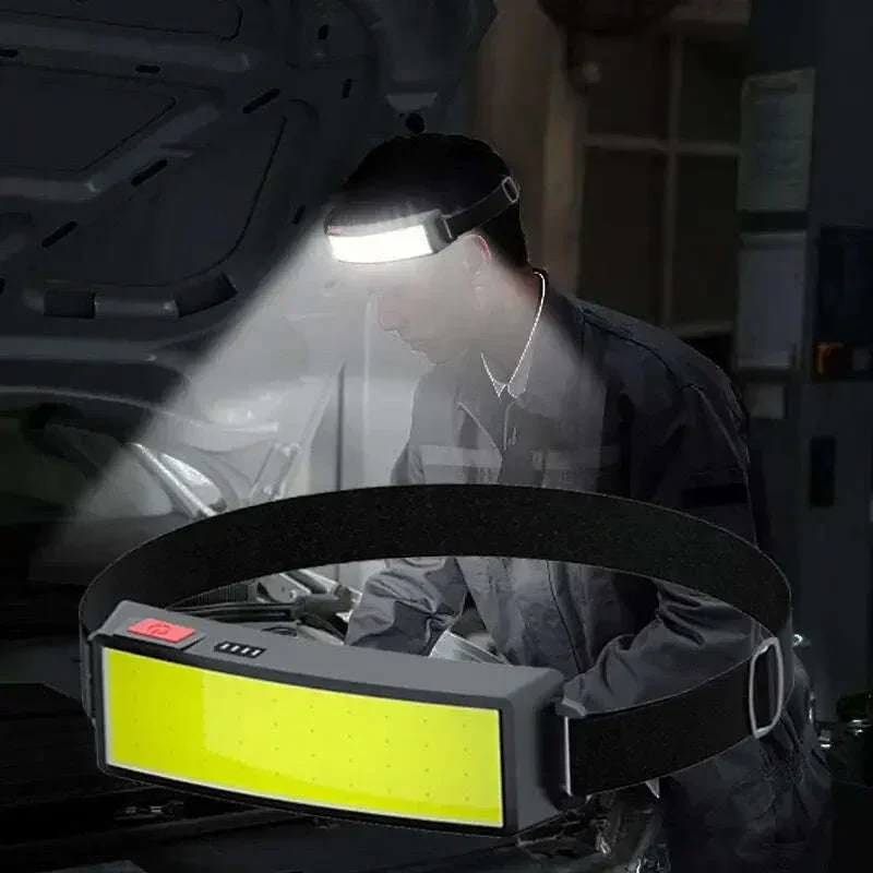 COB LED Headlamp 3 Mode USB Rechargeable - Image 15