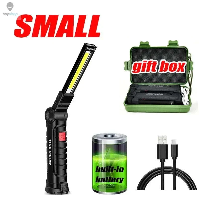 COB LED Work Light USB Rechargeable Inspection Lamp - Image 21
