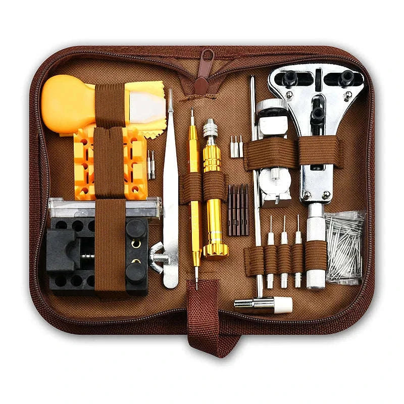 Complete Watch Repair Tool Kit for Battery Replacement & Link Adjustment - Image 8