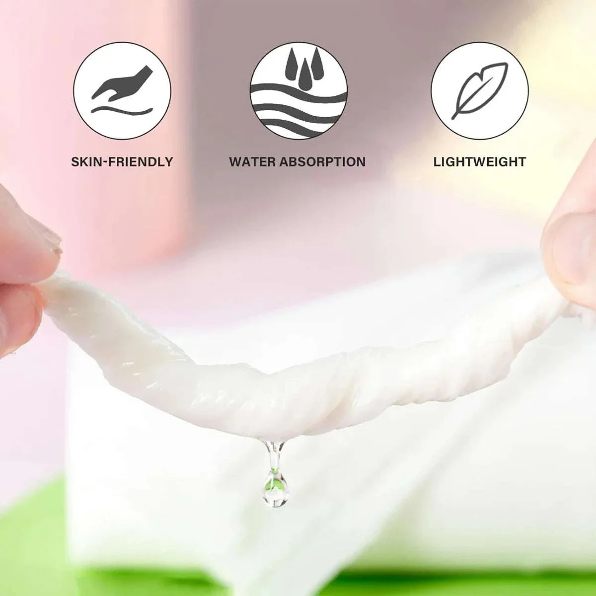 Compressed Cotton Face Towels for Travel, Camping and Daily Use - Image 4