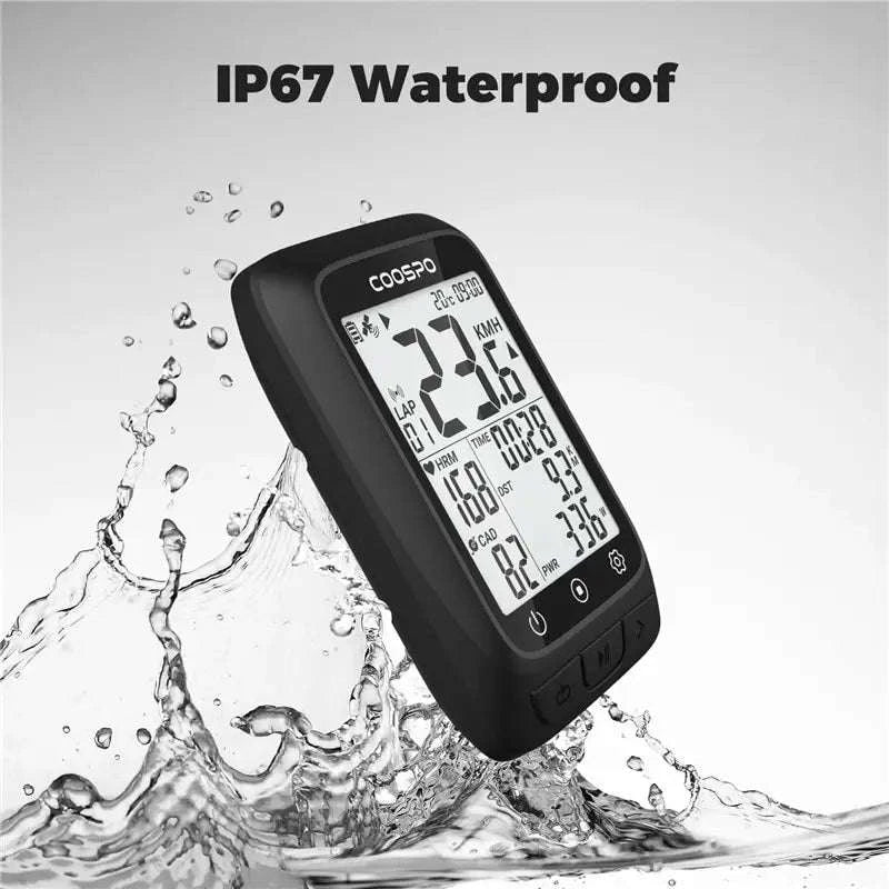 COOSPO BC107 Wireless GPS Bike Computer with Sensor Support - Image 5