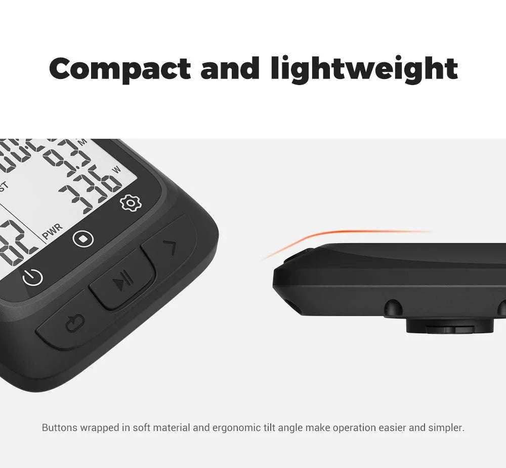 COOSPO BC107 Wireless GPS Bike Computer with Sensor Support - Image 9