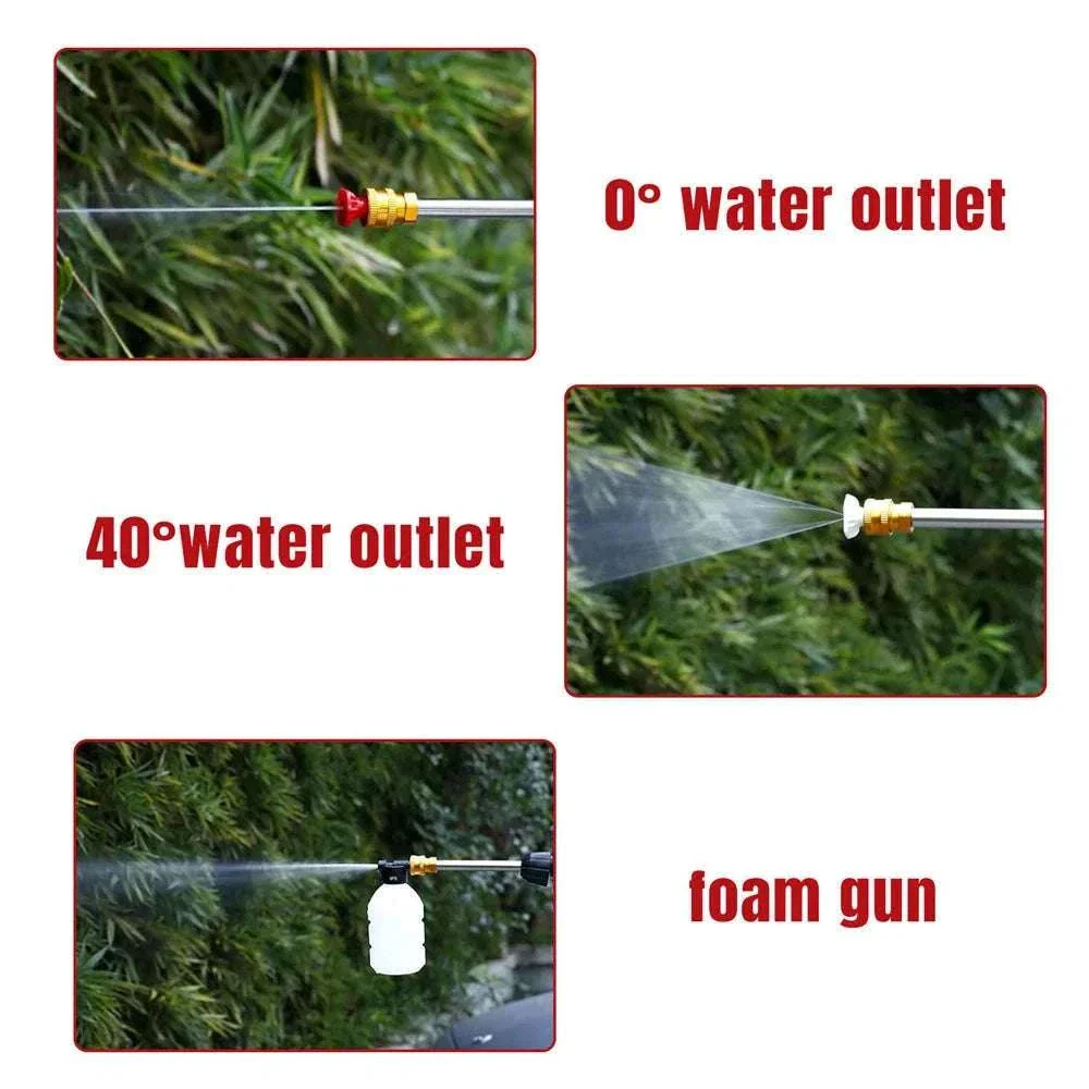 Cordless 30Bar Pressure Washer 48V Portable Car Cleaning Gun - Image 8