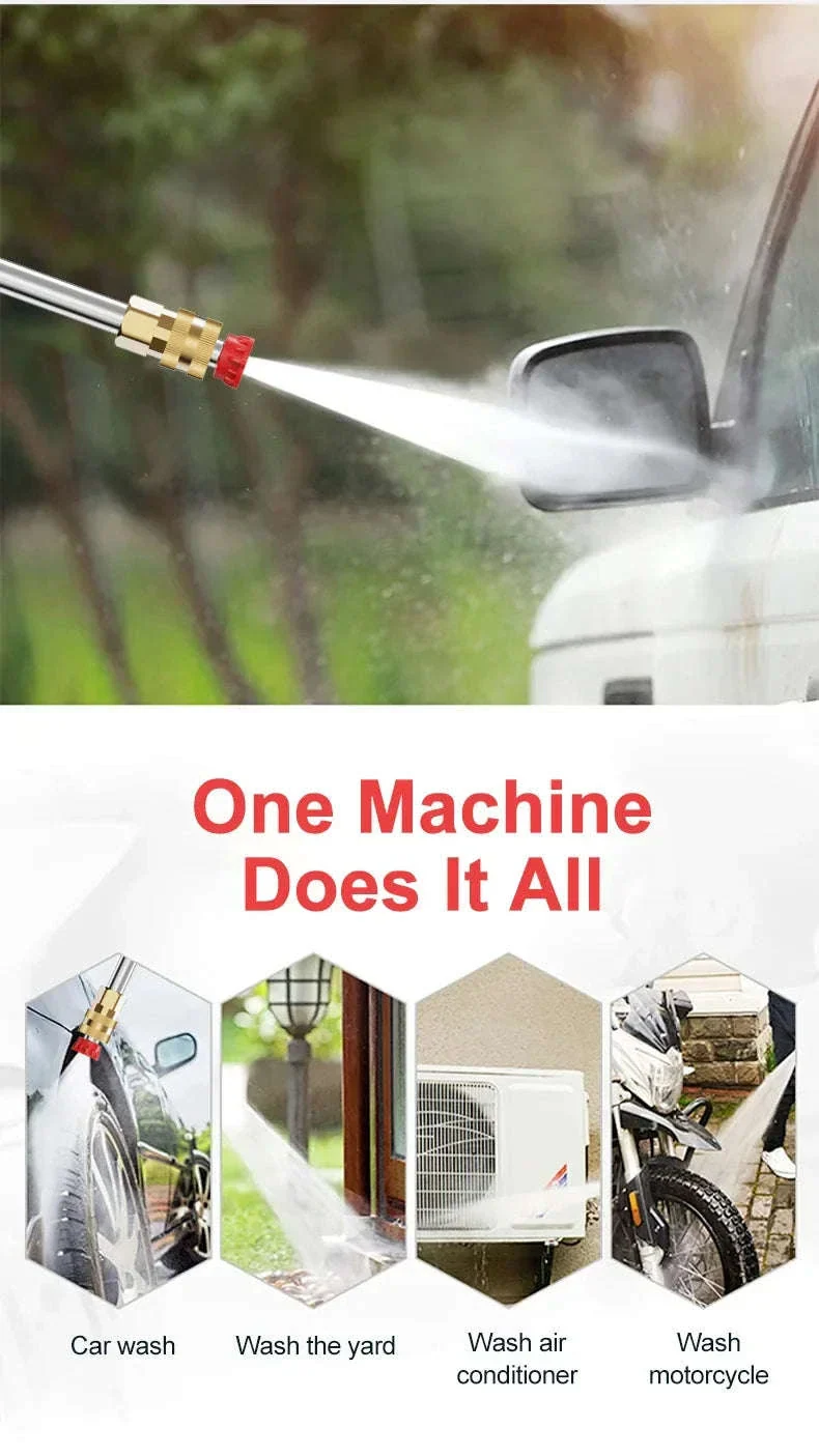 Cordless 60Bar Electric Car Wash Gun with Foam Generator - Image 10
