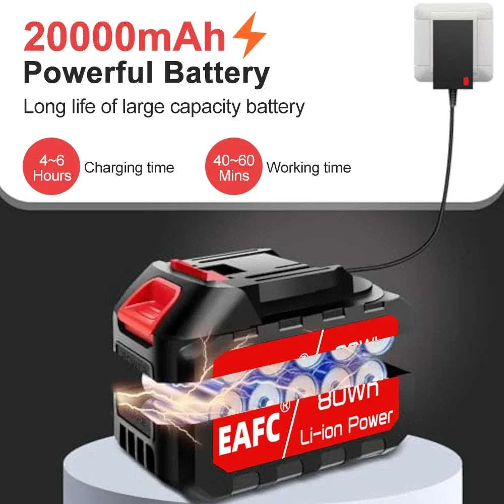 Cordless 60Bar Electric Car Wash Gun with Foam Generator - Image 5