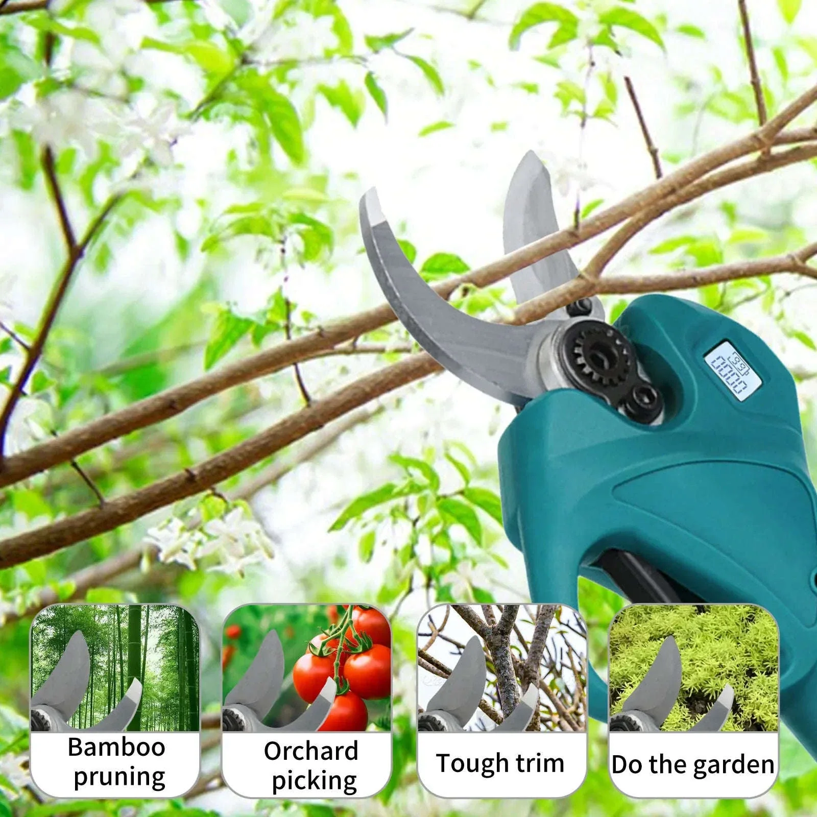Cordless Electric Pruning Shears 30mm–40mm Brushless Cutter - Image 15