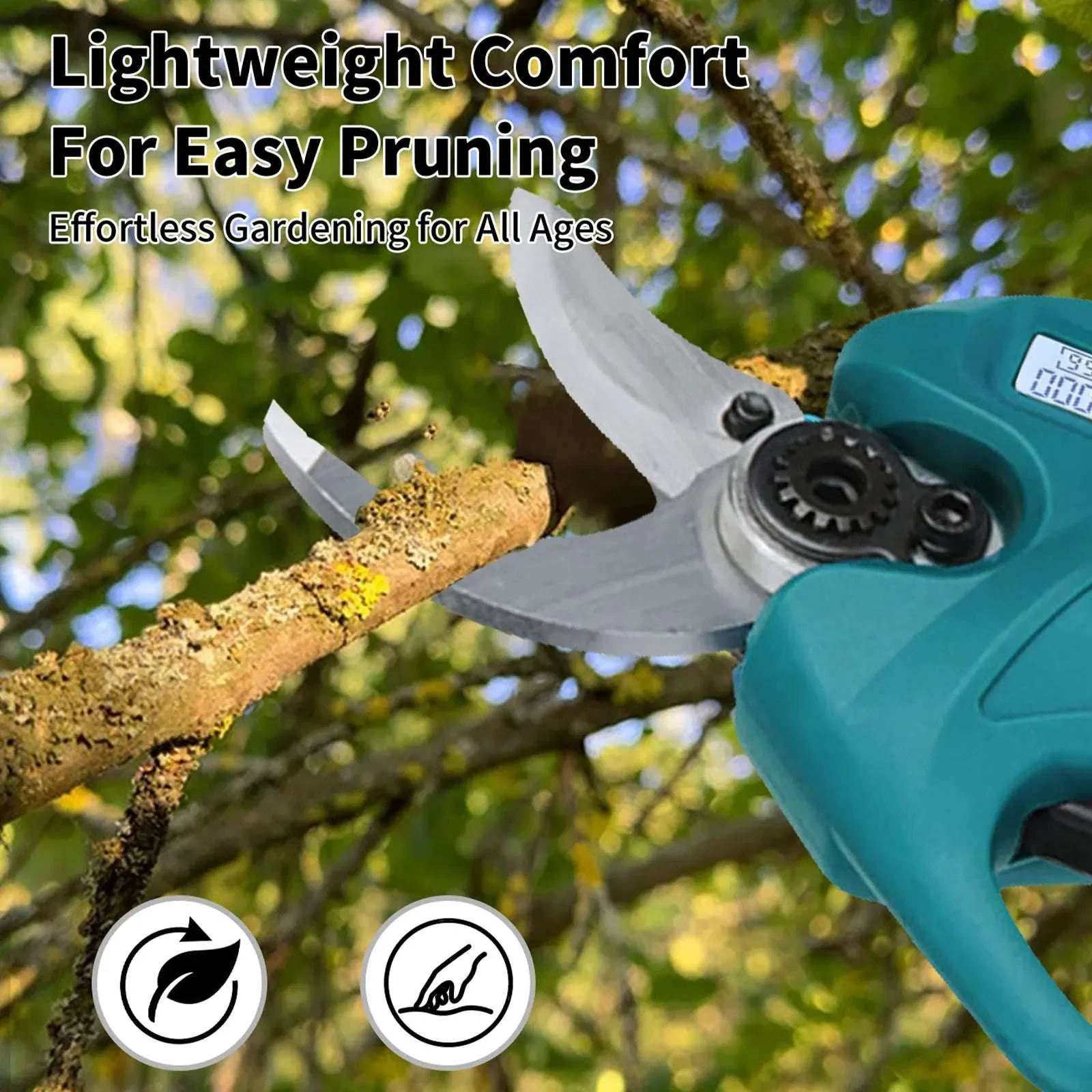 Cordless Electric Pruning Shears 30mm–40mm Brushless Cutter - Image 16