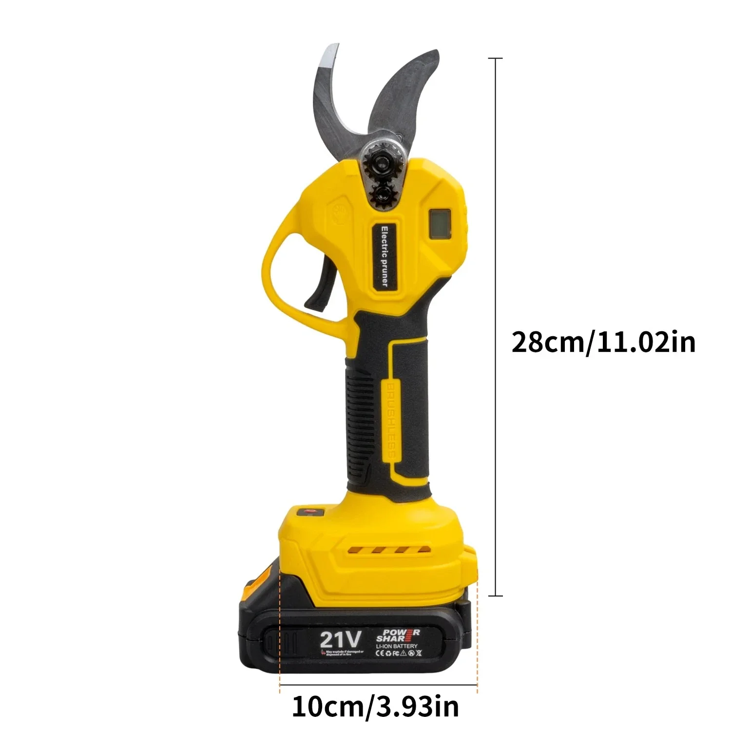 Cordless Electric Pruning Shears 30mm–40mm Brushless Cutter - Image 7
