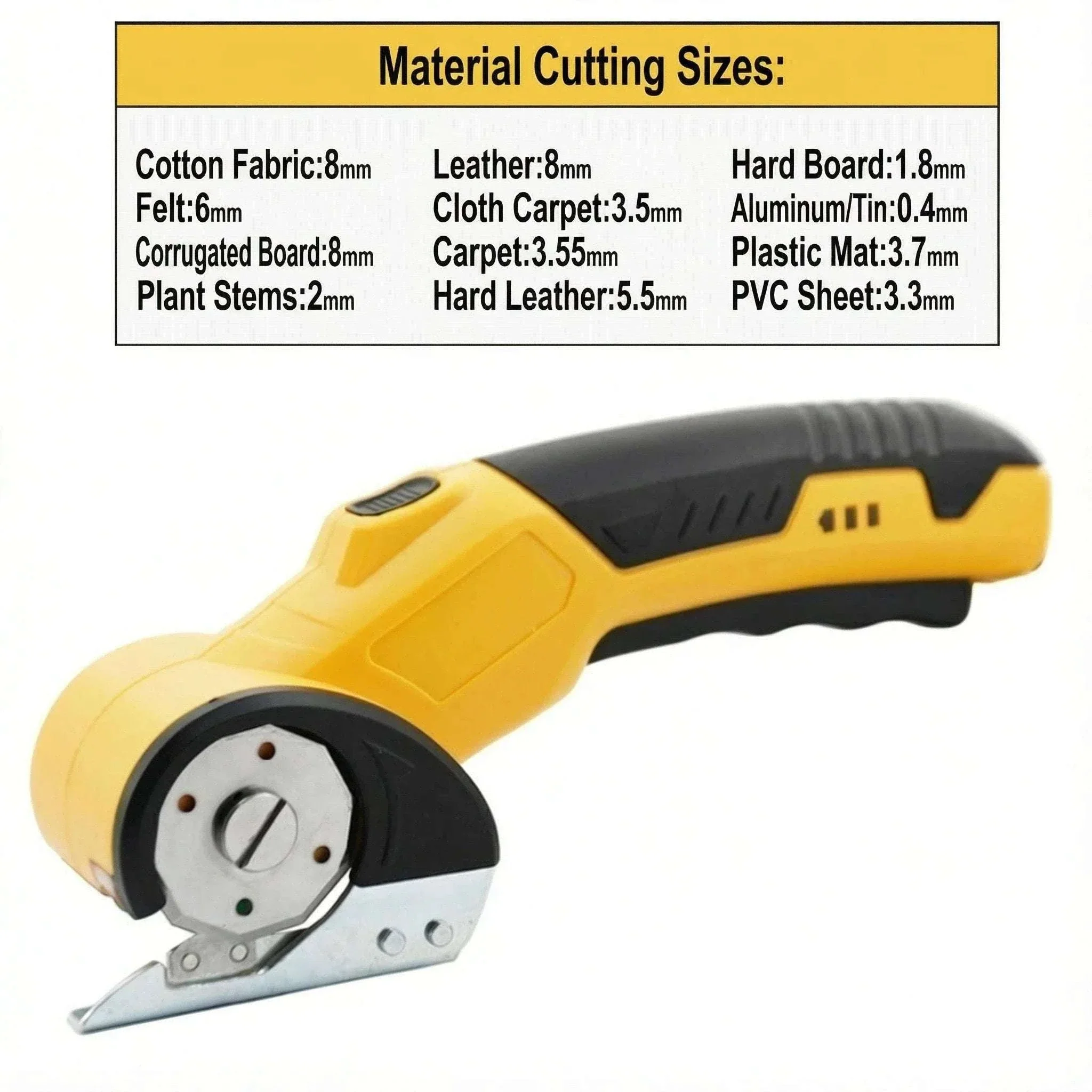 Cordless Electric Scissors for Fabric, Cardboard & DIY Cutting - Image 6