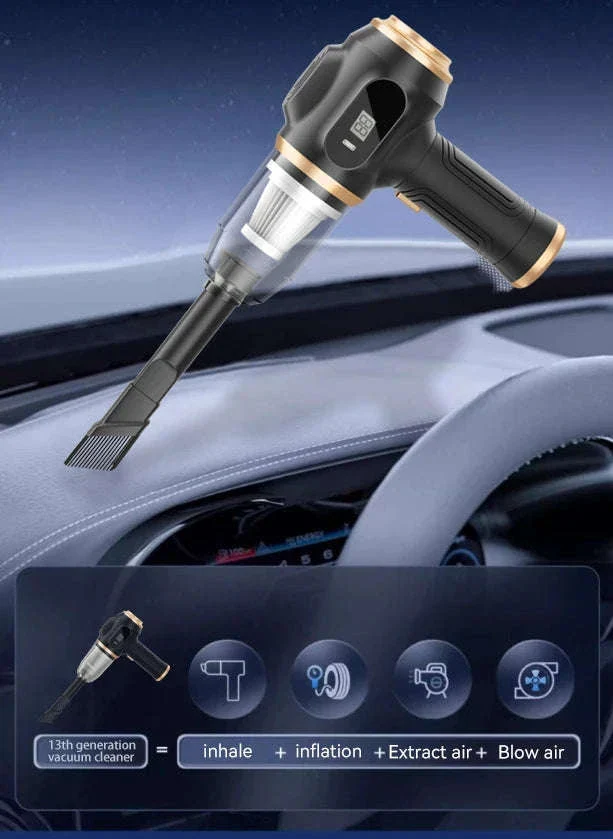 Cordless Handheld Vacuum Cleaner with HEPA Filter for Car & Home - Image 8