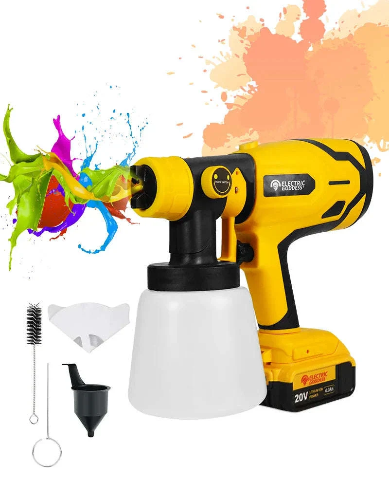 Cordless HVLP Paint Sprayer with 800ml Cup & 3 Spray Patterns - Image 18