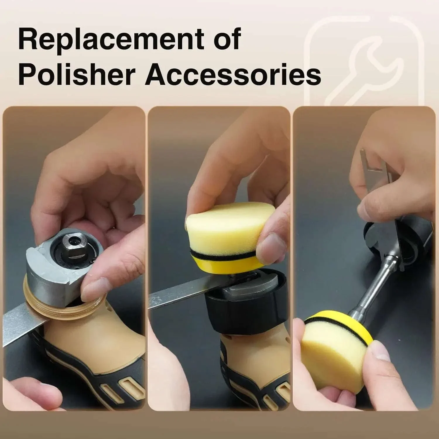 Cordless Mini Polisher with 11 Speeds and 2 Batteries - Image 6