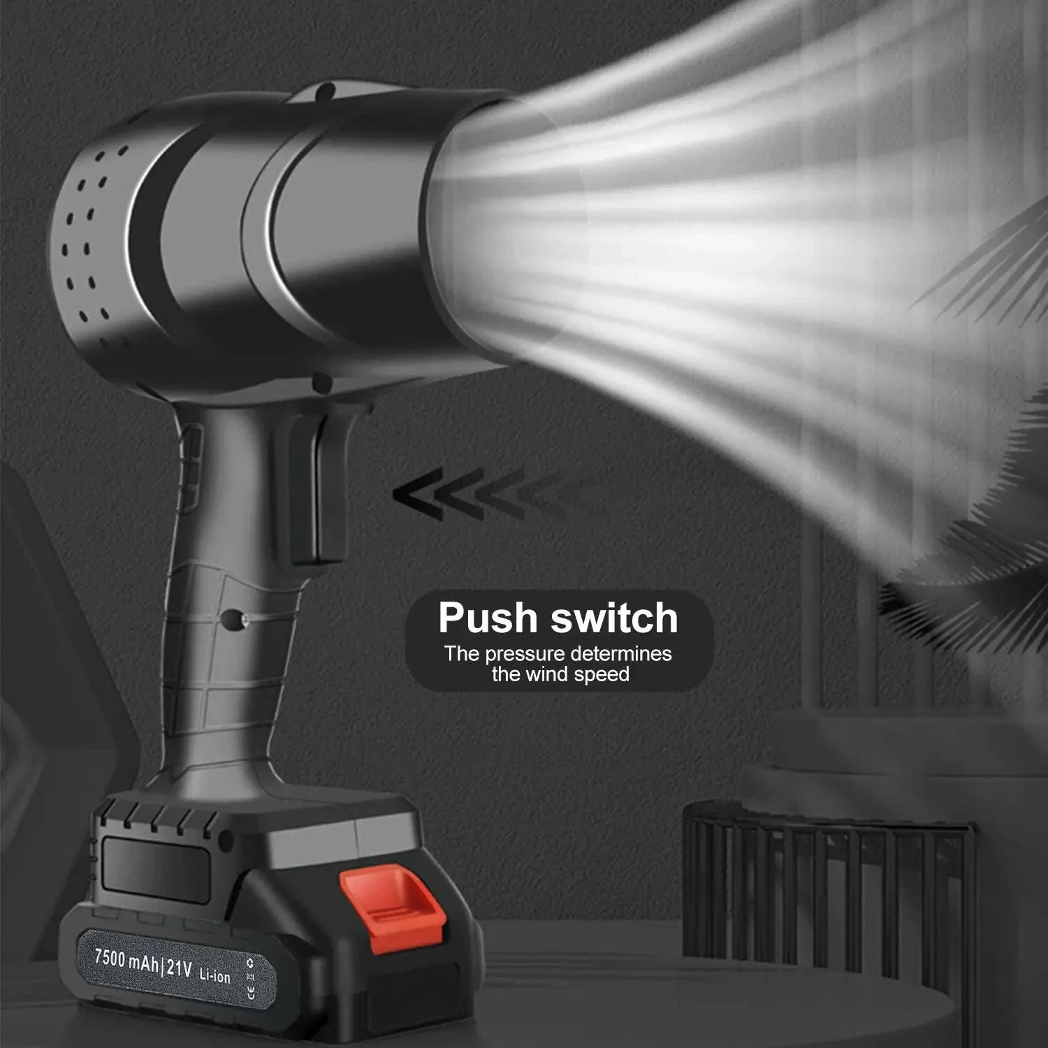 Cordless Turbo Fan Blower 120km/h 36000RPM Car Dryer & Dust Cleaner - Image 4