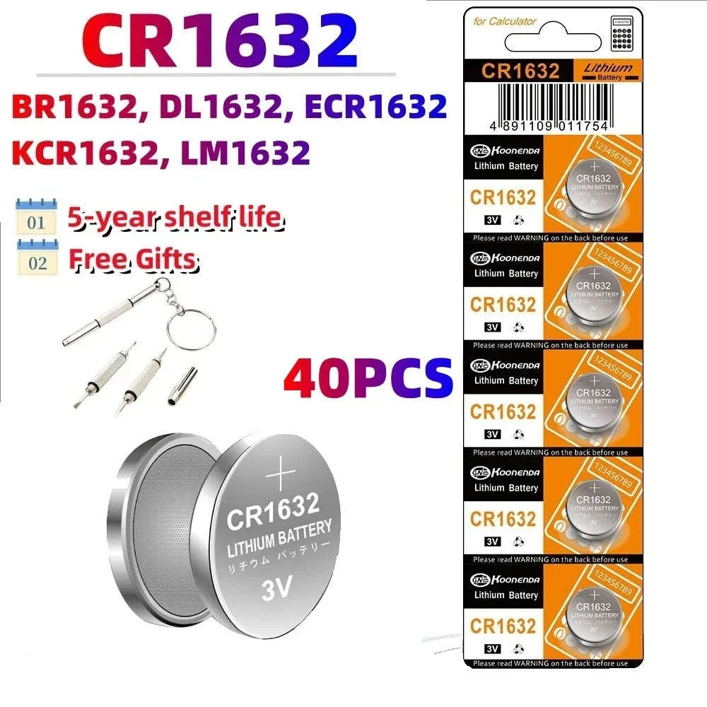 CR1632 3V Lithium Coin Battery for Watches, Remotes & Devices - Image 16