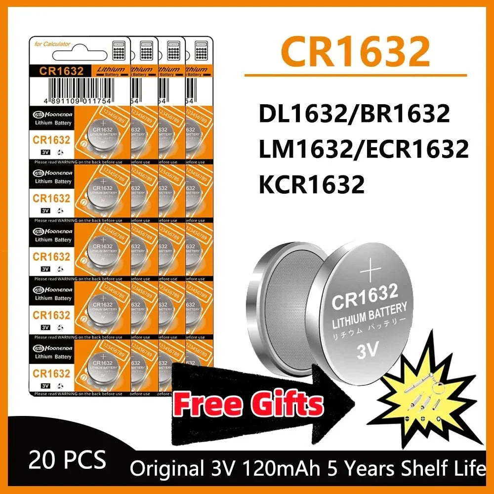 CR1632 3V Lithium Coin Battery for Watches, Remotes & Devices - Image 19