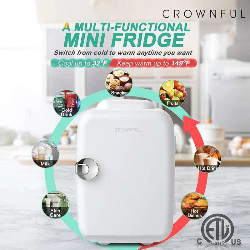 4L Mini Fridge Cooler & Warmer for Beauty, Home, and Travel - Image 5