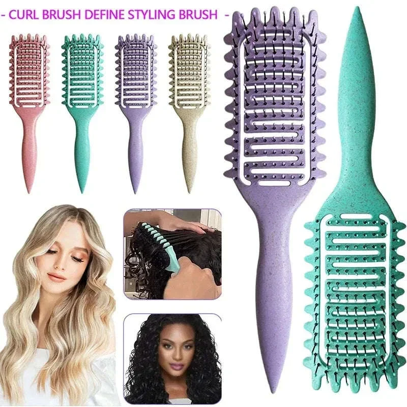 Curl Define Styling Brush for Smooth Curl Shaping - Image 3