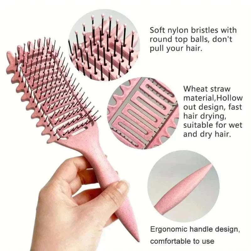 Curl Define Styling Brush for Smooth Curl Shaping - Image 5