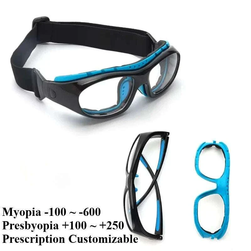 Customizable Basketball Sports Goggles for Clear, Secure Play