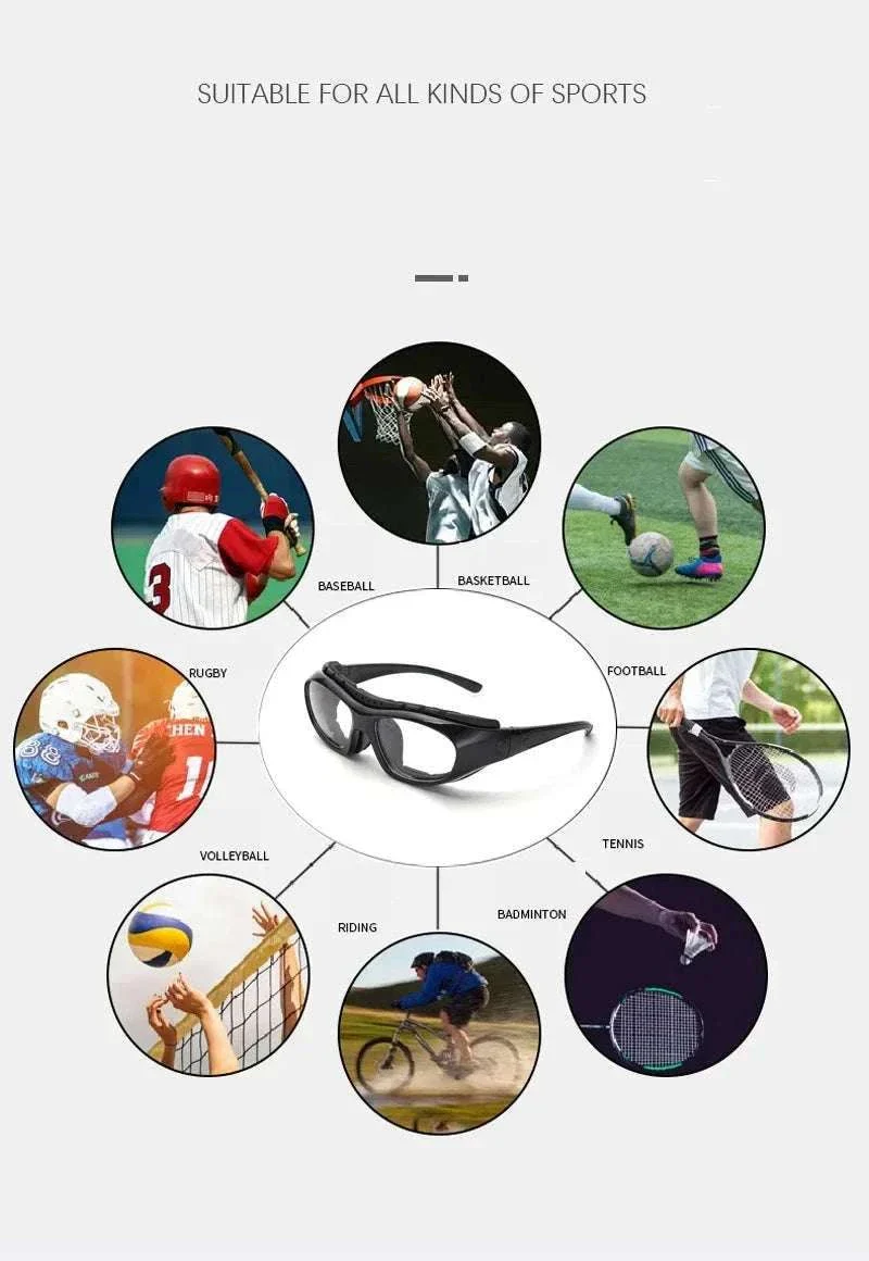 Customizable Basketball Sports Goggles for Clear, Secure Play - Image 11