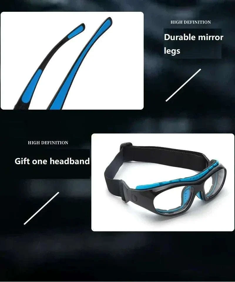 Customizable Basketball Sports Goggles for Clear, Secure Play - Image 15