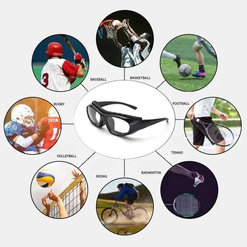 Customizable Basketball Sports Goggles for Clear, Secure Play - Image 6