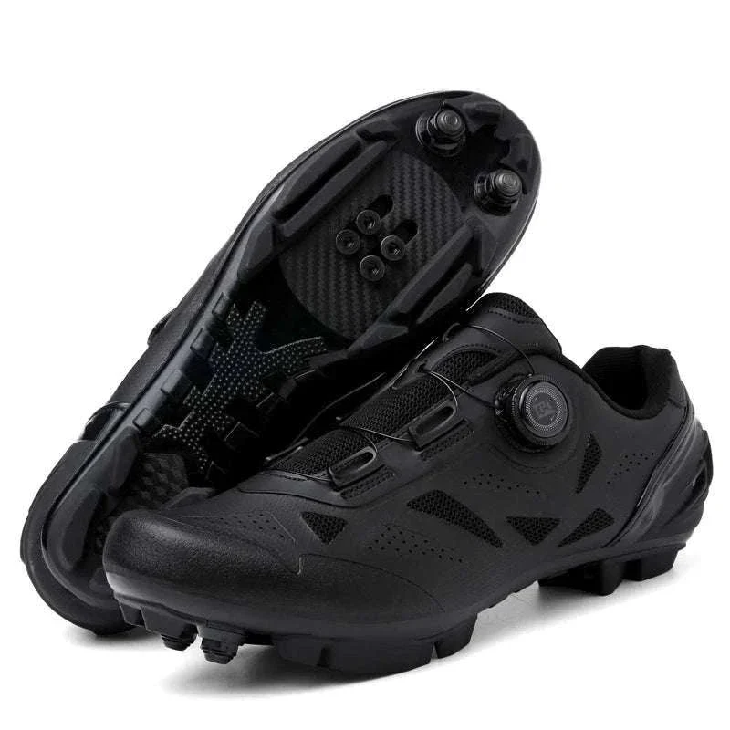 Mountain Bike Cycling Shoes Breathable Lace-Up MTB Sneakers - Image 15
