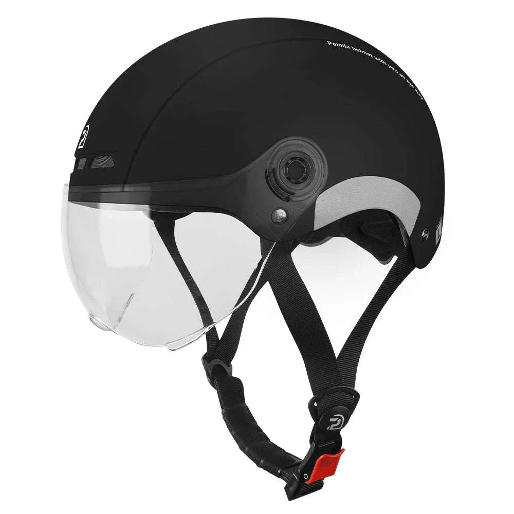 Cycling Helmet with Goggles and Ear Protection - Image 11