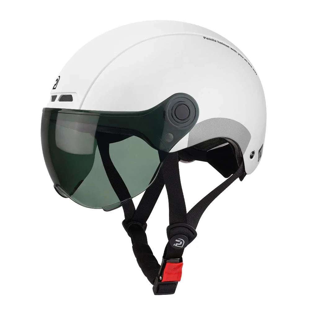 Cycling Helmet with Goggles and Ear Protection - Image 13