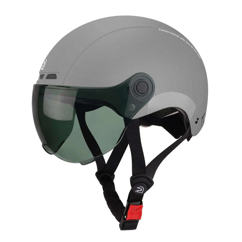 Cycling Helmet with Goggles and Ear Protection - Image 17