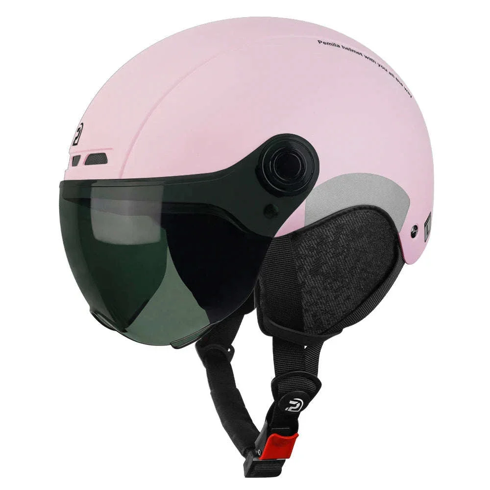 Cycling Helmet with Goggles and Ear Protection - Image 19