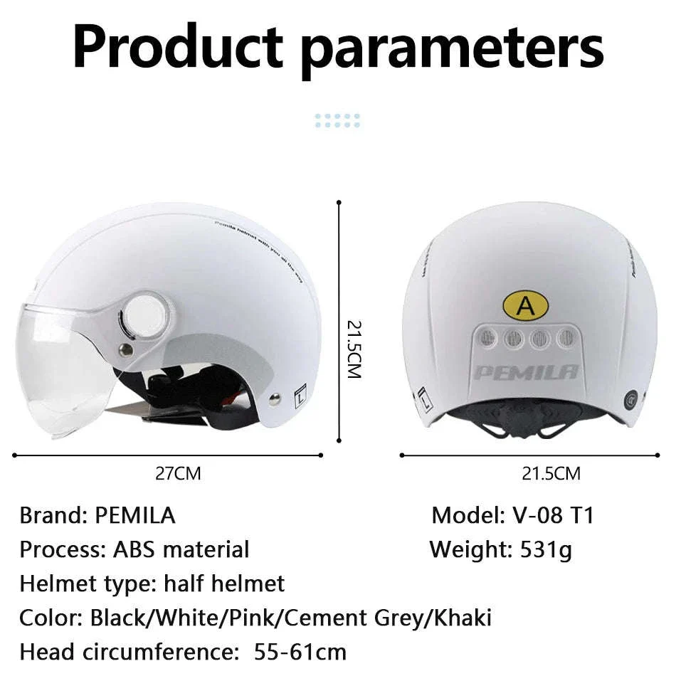 Cycling Helmet with Goggles and Ear Protection - Image 2