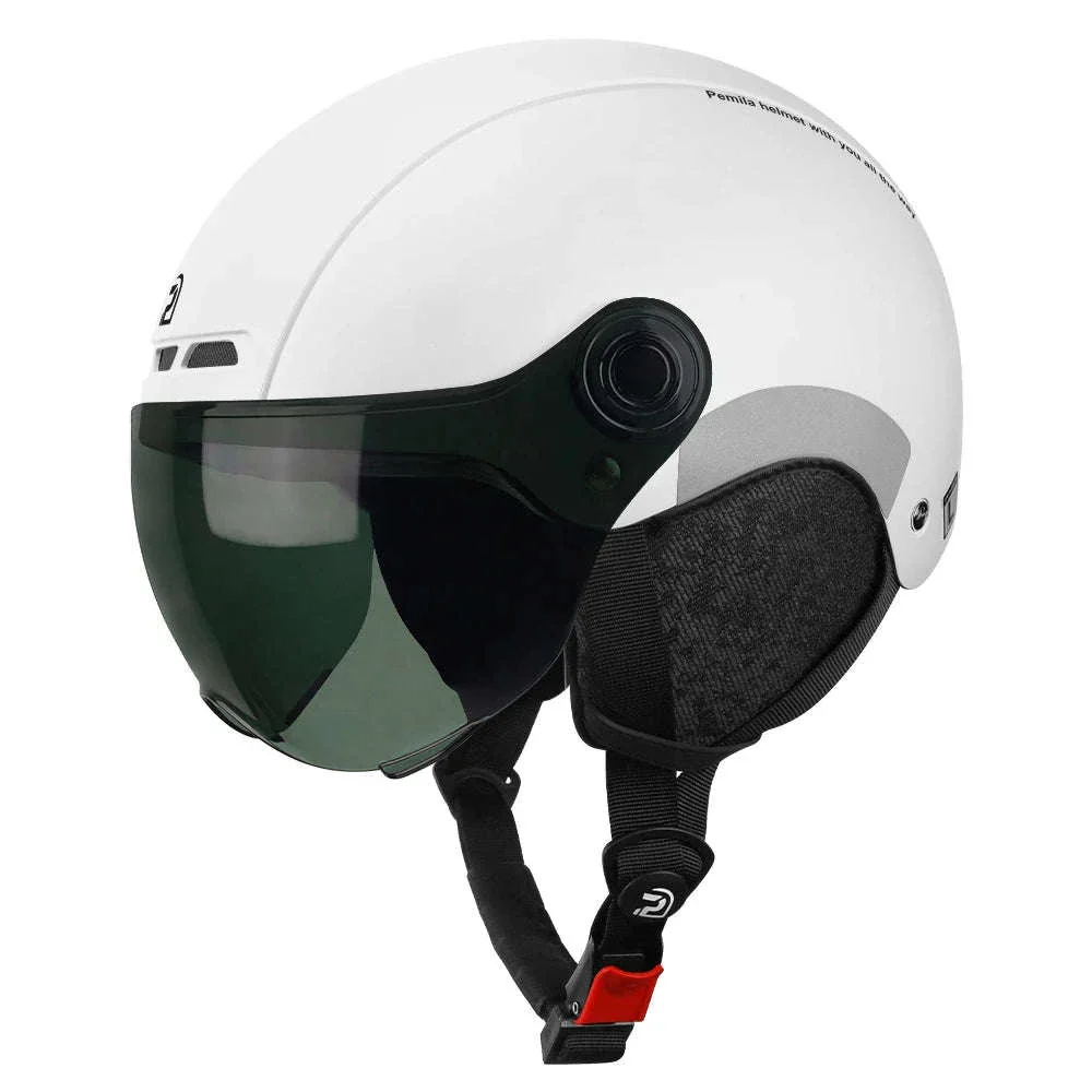 Cycling Helmet with Goggles and Ear Protection - Image 22