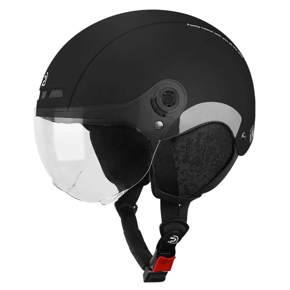 Cycling Helmet with Goggles and Ear Protection - Image 25