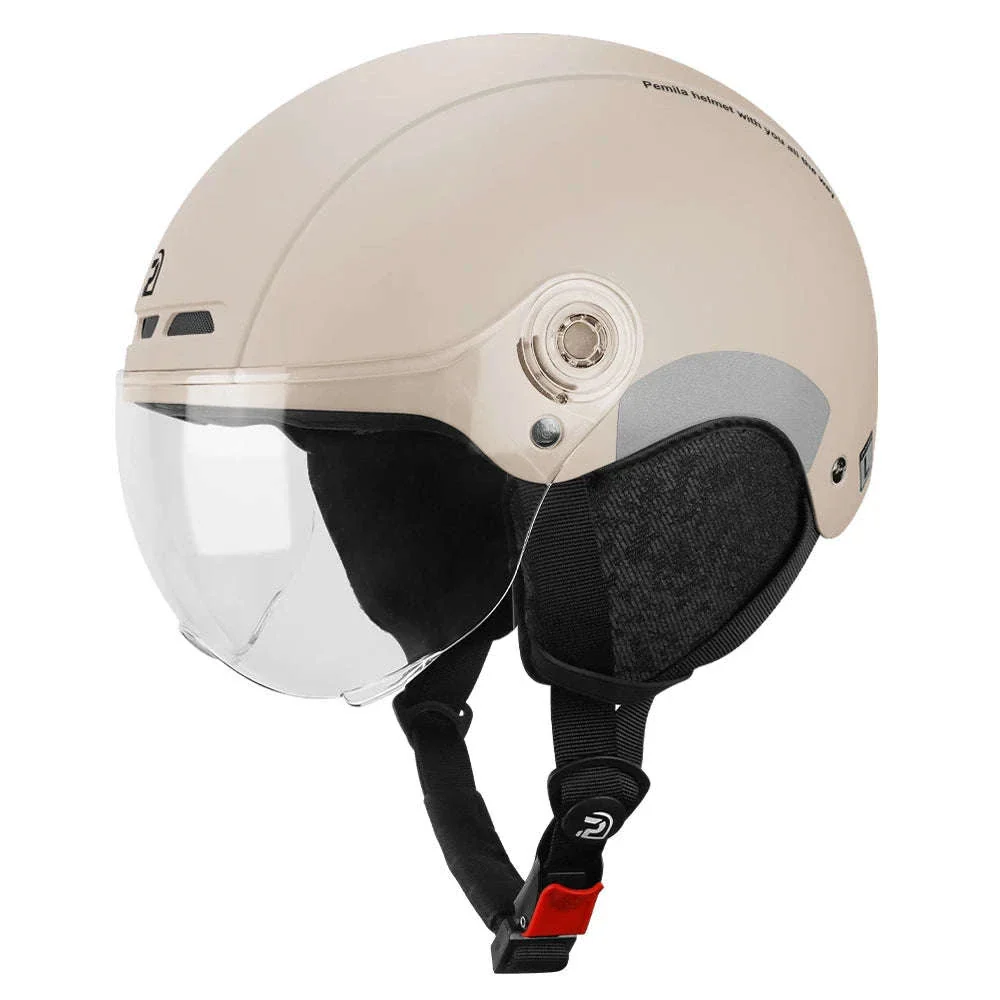 Cycling Helmet with Goggles and Ear Protection - Image 26