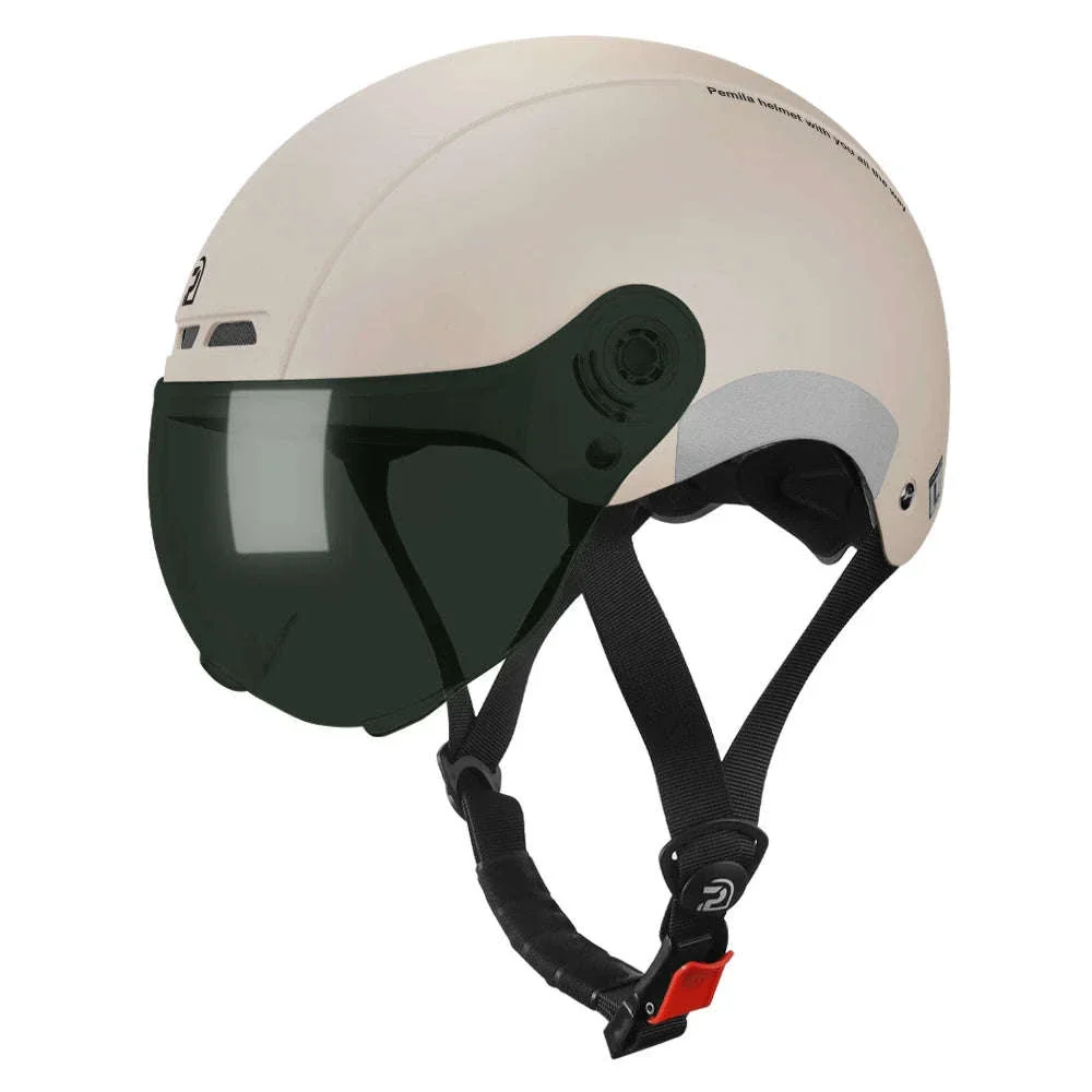 Cycling Helmet with Goggles and Ear Protection - Image 8