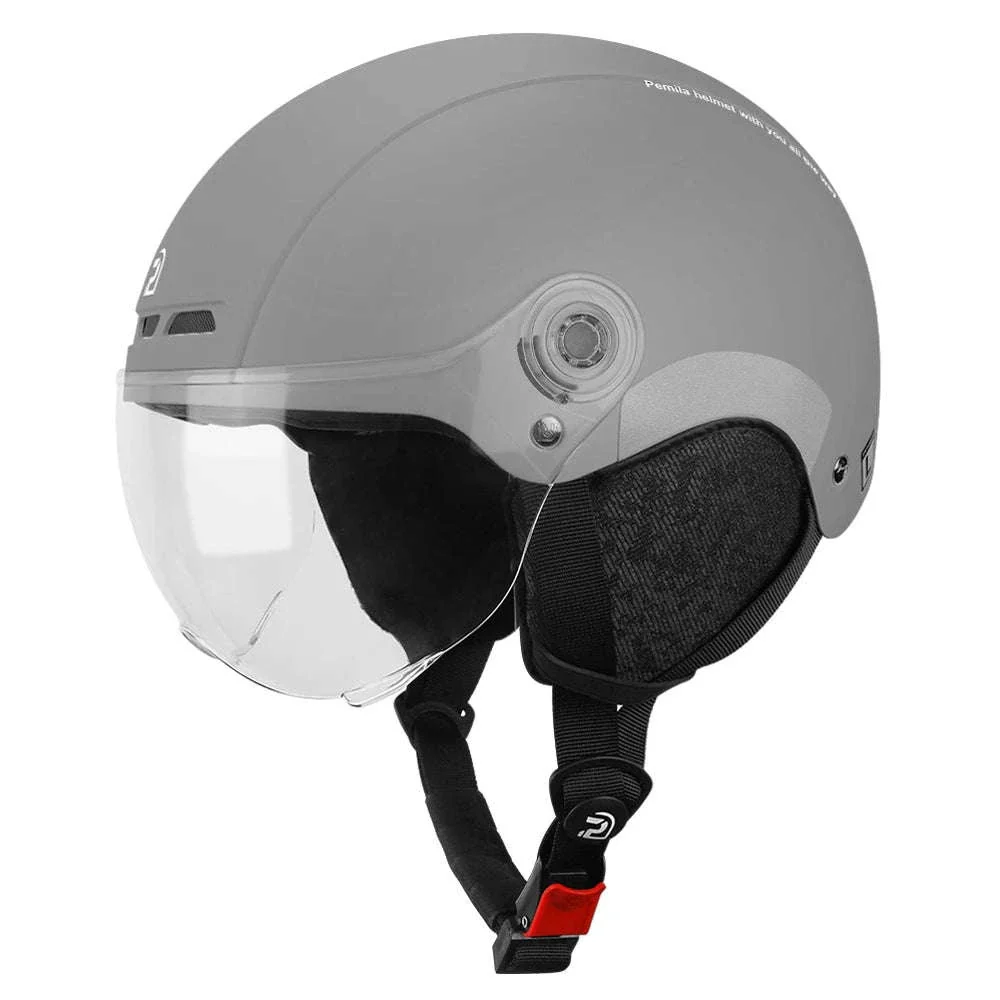 Cycling Helmet with Goggles and Ear Protection - Image 9