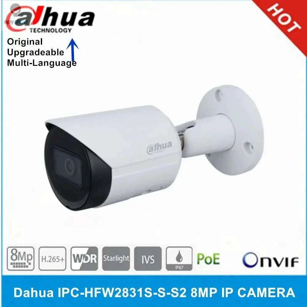 Dahua IPC-HFW2841S-S 8MP Bullet IP Camera with AI Detection - Image 2