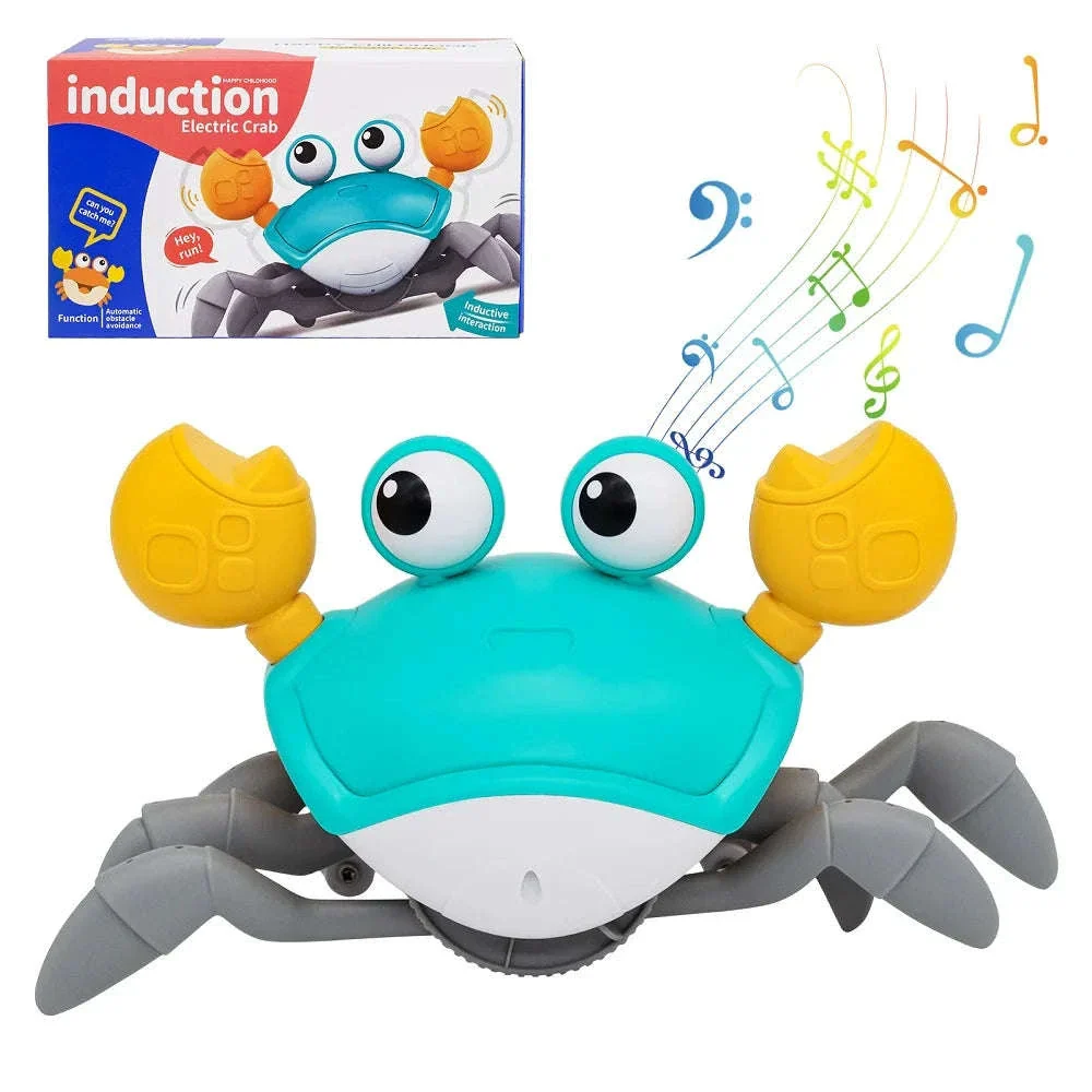 Dancing Crab Run Away Toy for Babies with Lights and Music - Image 14
