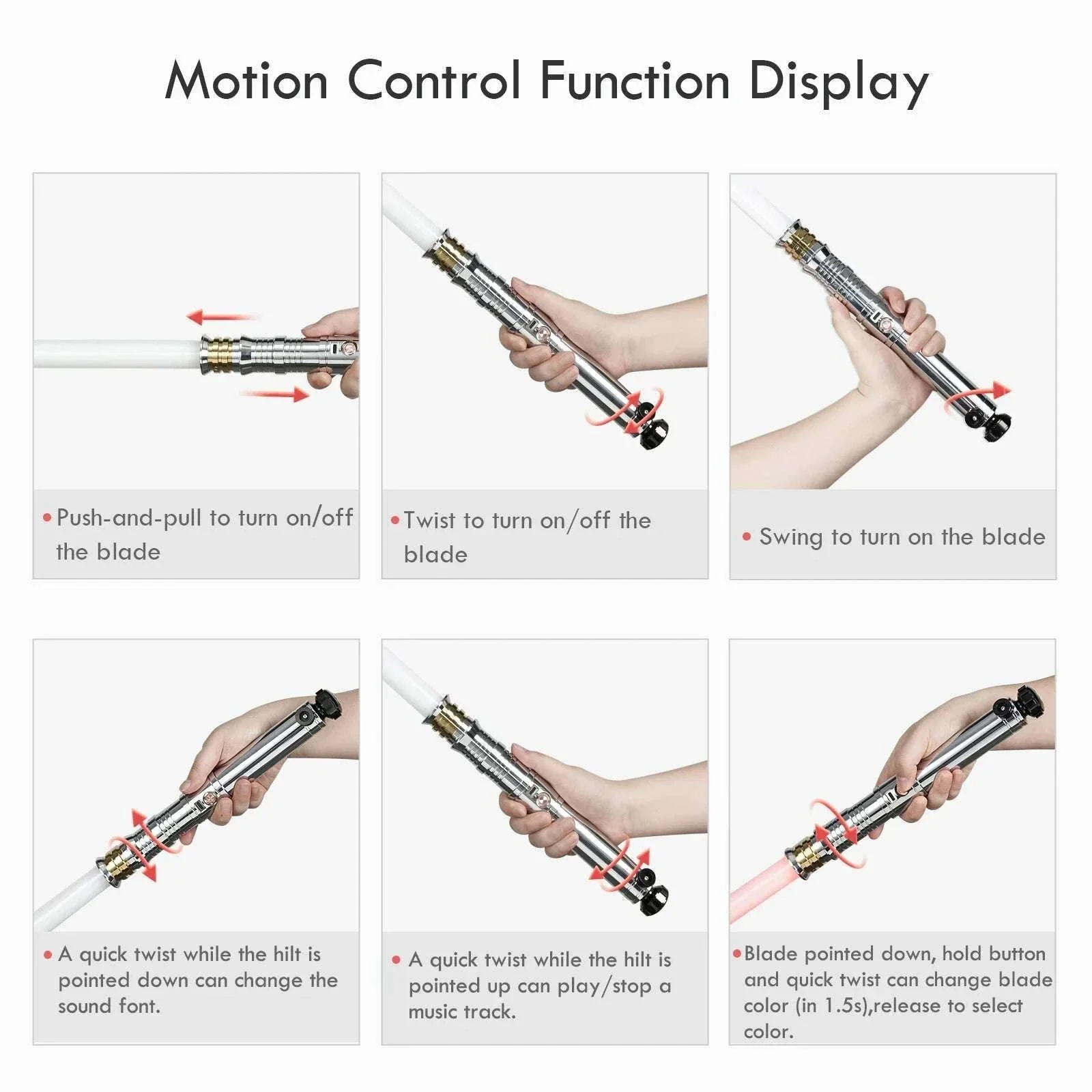 Darth Revan Lightsaber Xenopixel 3.0 App Control Color Change - Image 5