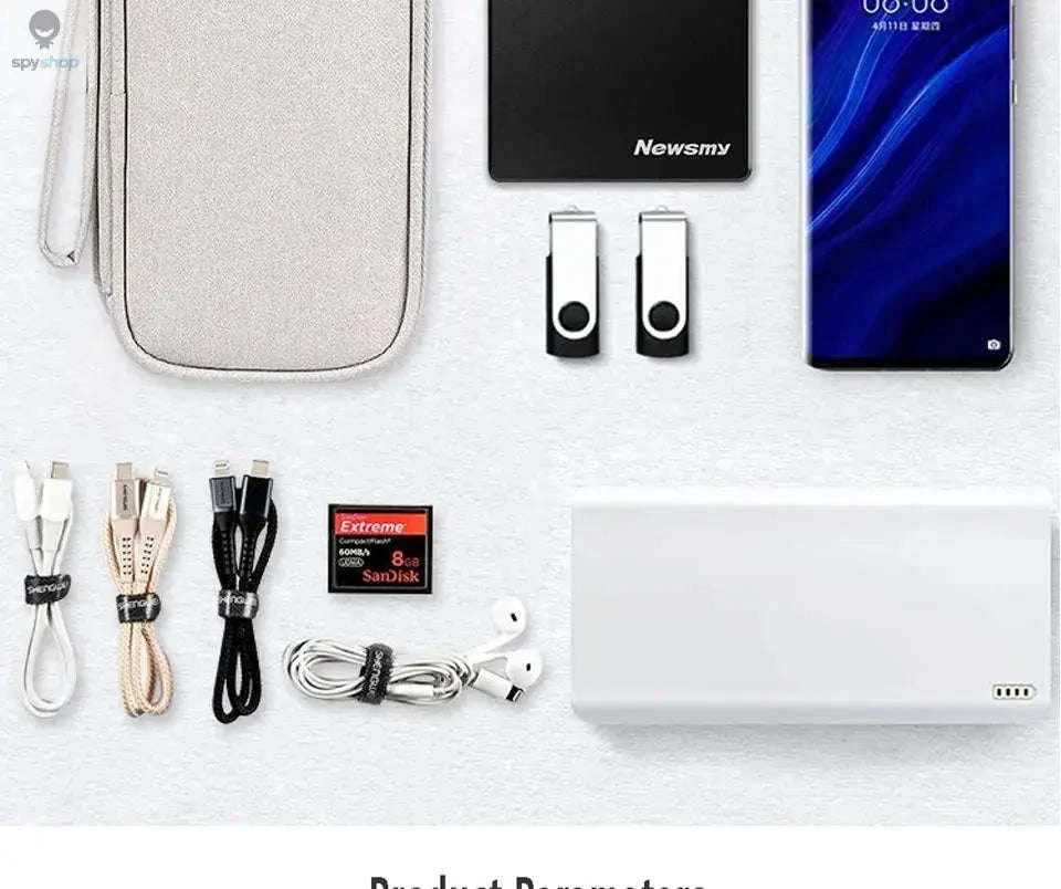 Waterproof Cable Storage Bag for Travel and Everyday Organization - Image 19