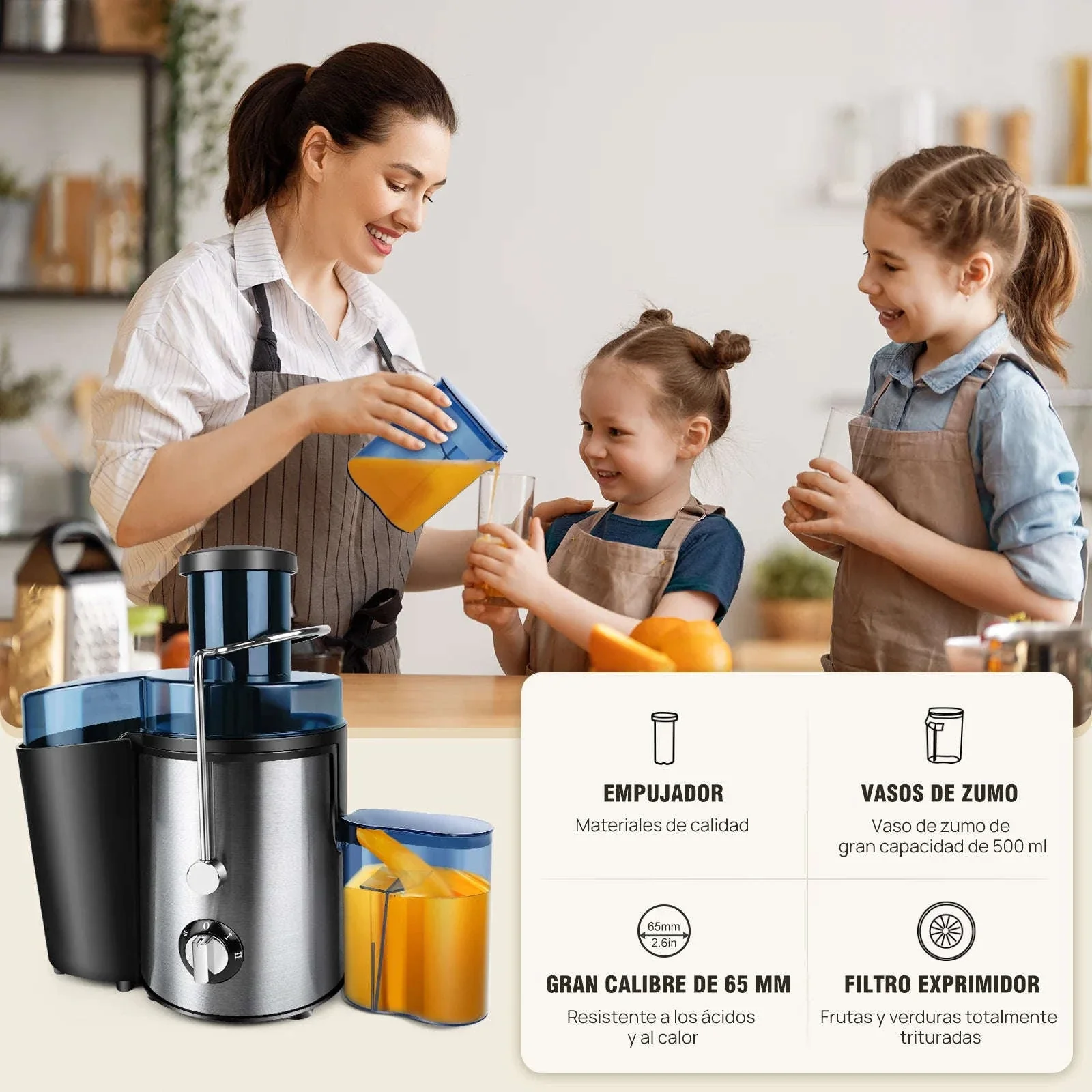 DayPlus 900W Centrifugal Juicer for Whole Fruits and Vegetables - Image 15