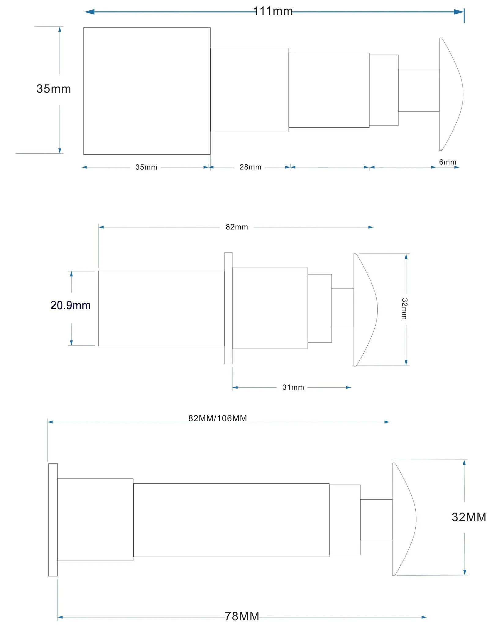 5MP Door Peephole IP Camera with 170° Wide-Angle View - Image 6