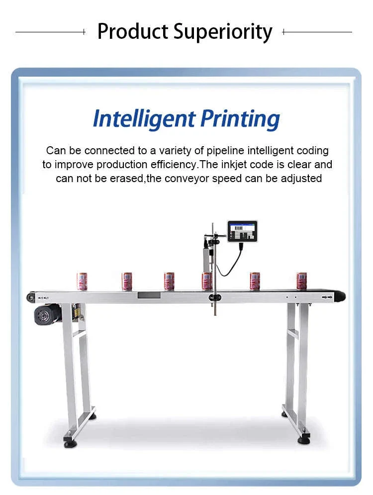 Industrial Inkjet Printer 600dpi QR Barcode Date Coding Machine - Image 8