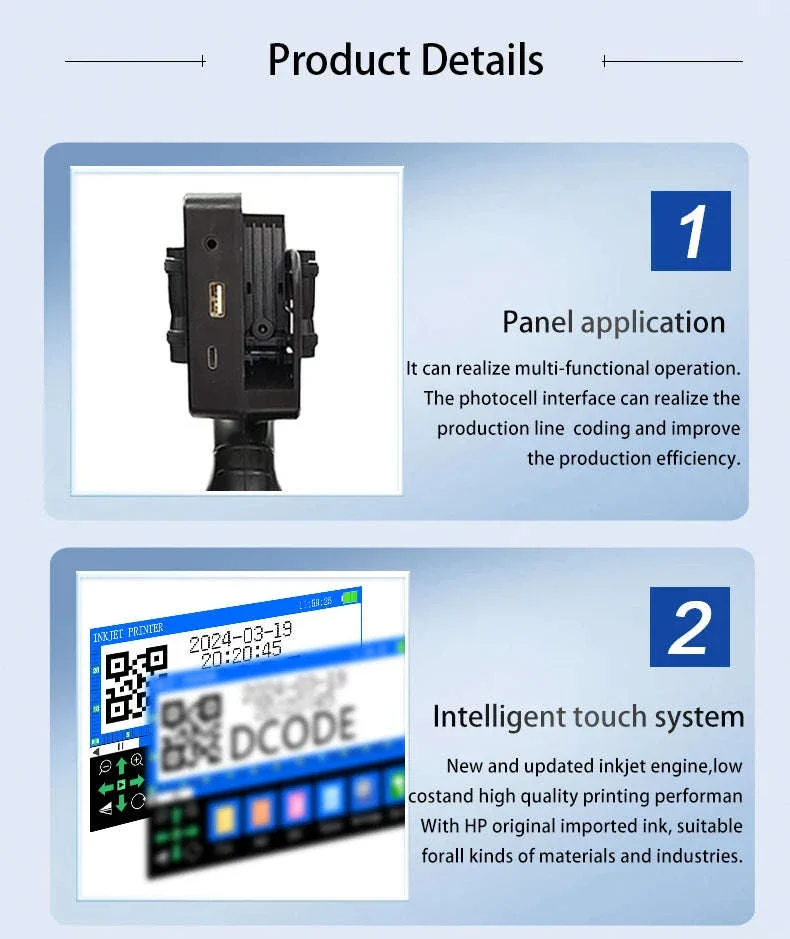 Handheld Inkjet Printer for QR Codes, Barcodes, Dates & Logos - Image 11