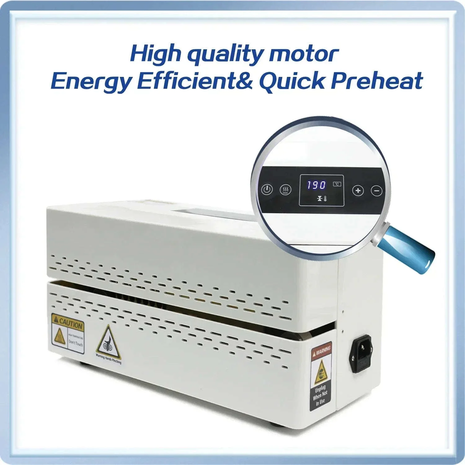 Lightweight Heat Sealing Machine for Plastic Bag Food Storage - Image 3