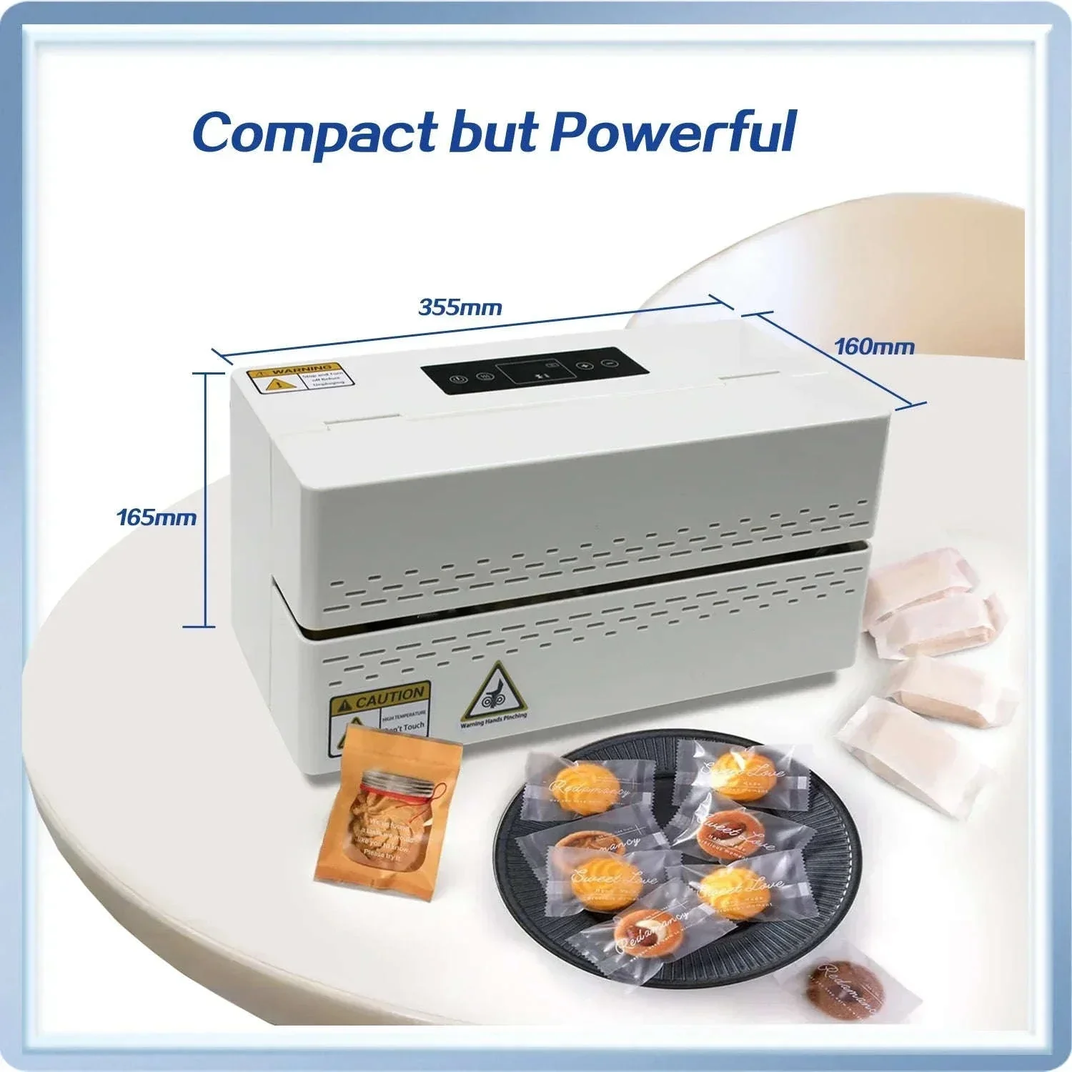 Lightweight Heat Sealing Machine for Plastic Bag Food Storage - Image 4